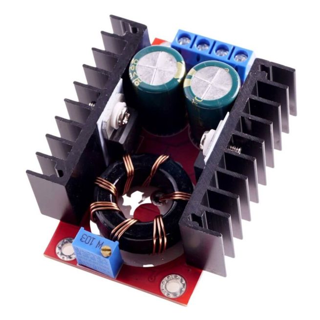 150W DC-DC Step-Up Boost Converter And Adjustable Power Supply